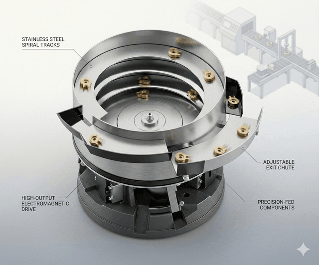 Cylindrical Feeder Bowls