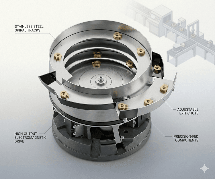 Cylindrical Feeder Bowls